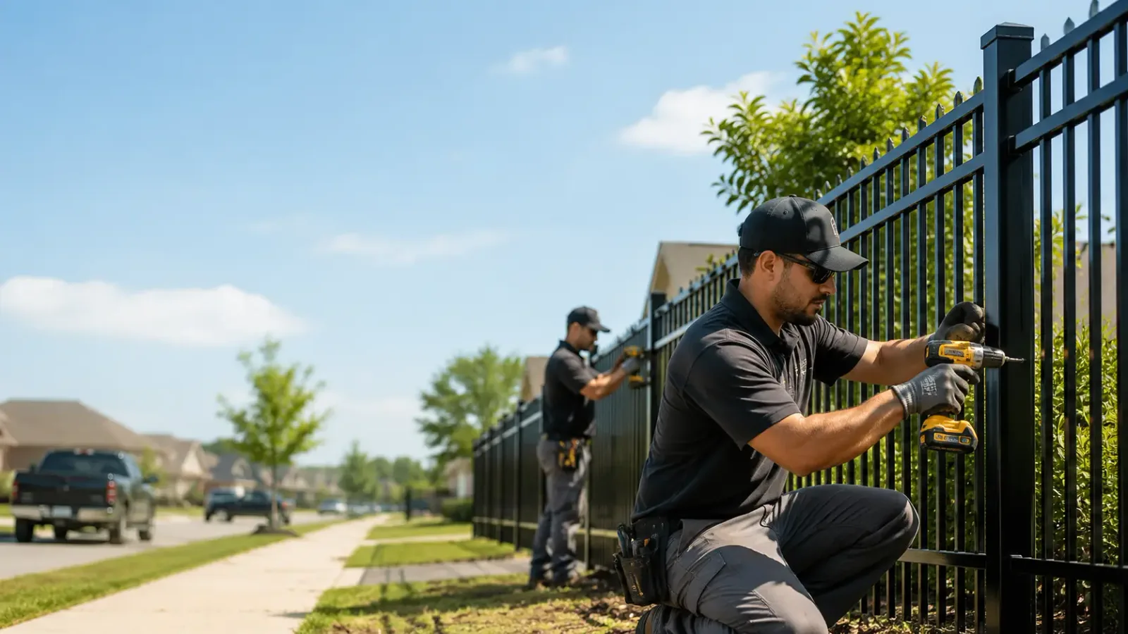 Metal Fence Installation in Lemon Springs, NC